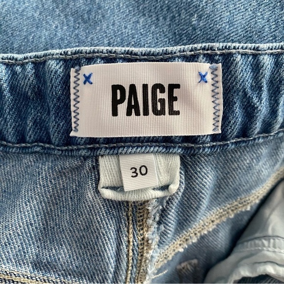 PAIGE portia wide leg jean in enzo light color Women’s Size 30 - Picture 9 of 15
